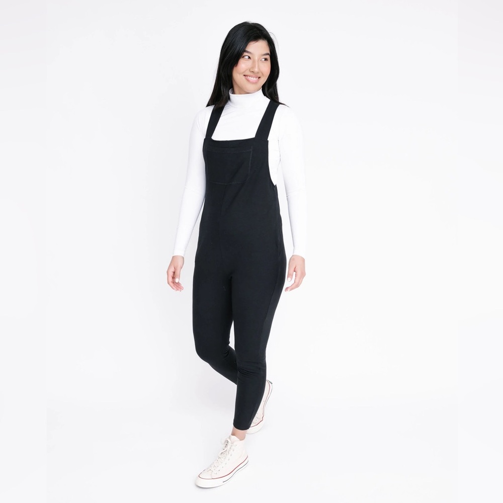 Smash + Tess The Romperalls in Midnight Black, size XXS
